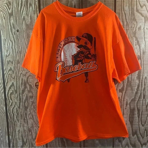 MLB Baltimore Orioles Baseball Tee Shirt 🧡⚾️🖤 - Picture 2 of 4